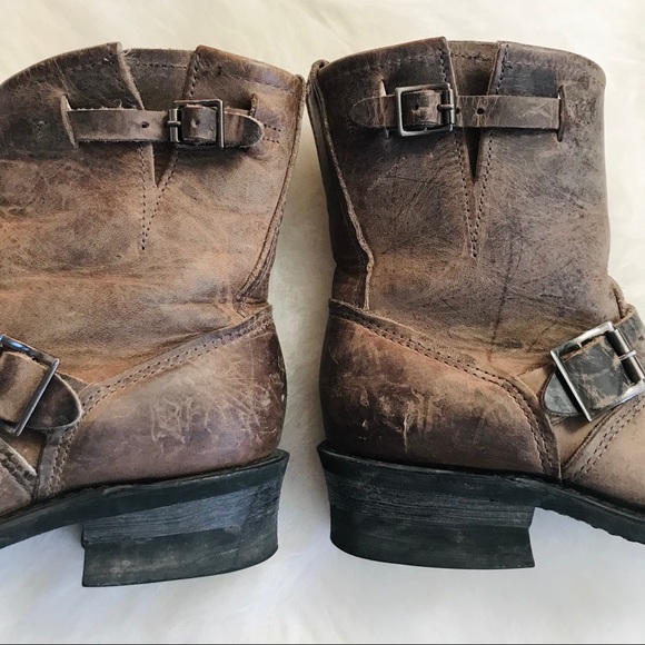 SOLD Frye Engineer 8R Oil Resistant Leather Boot - Picture 13 of 16